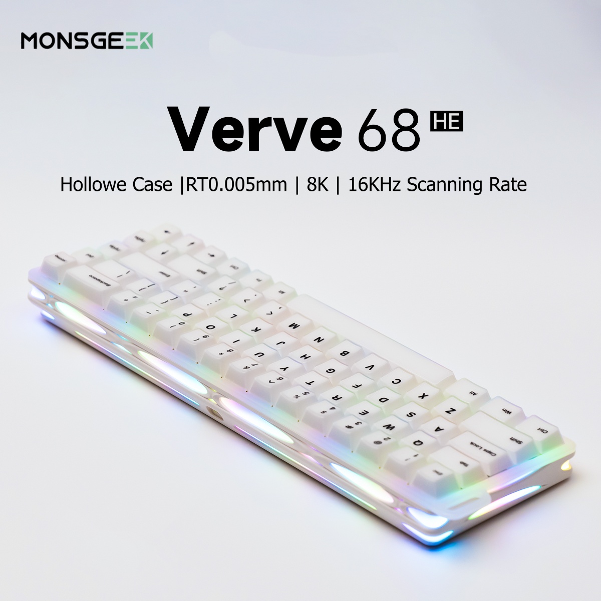Gaming Keyboard Typewriter - AKKO X MonsGeek Verve 68 HE