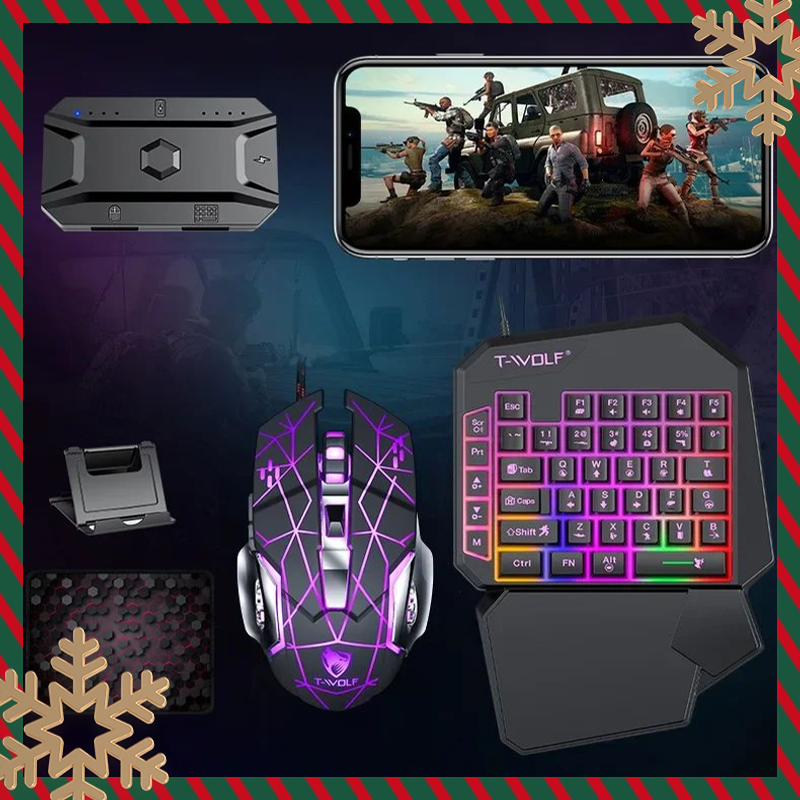 Gaming Keyboard 1 Hand - Kit Mobilador Gamer Kit Gaming Keyboard