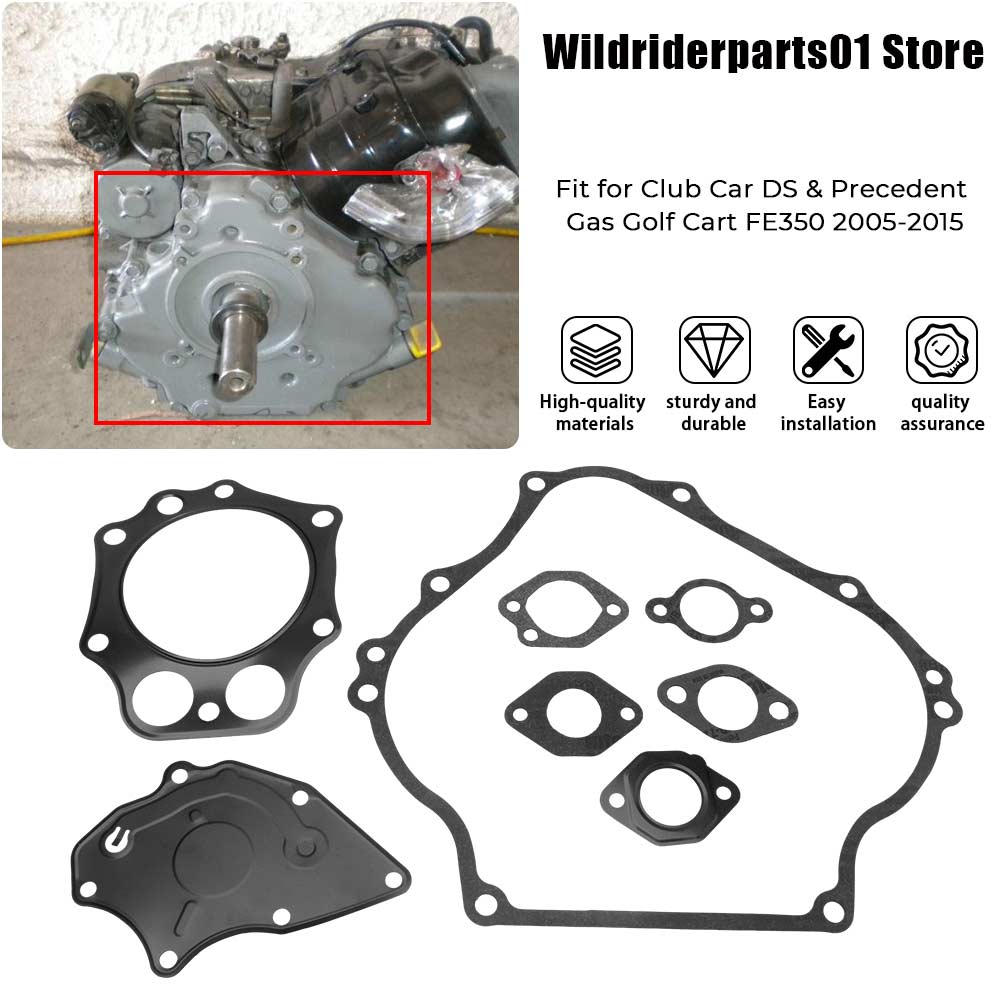 Gasket Mount Kit - 1 Set Black Engine Gasket Kit