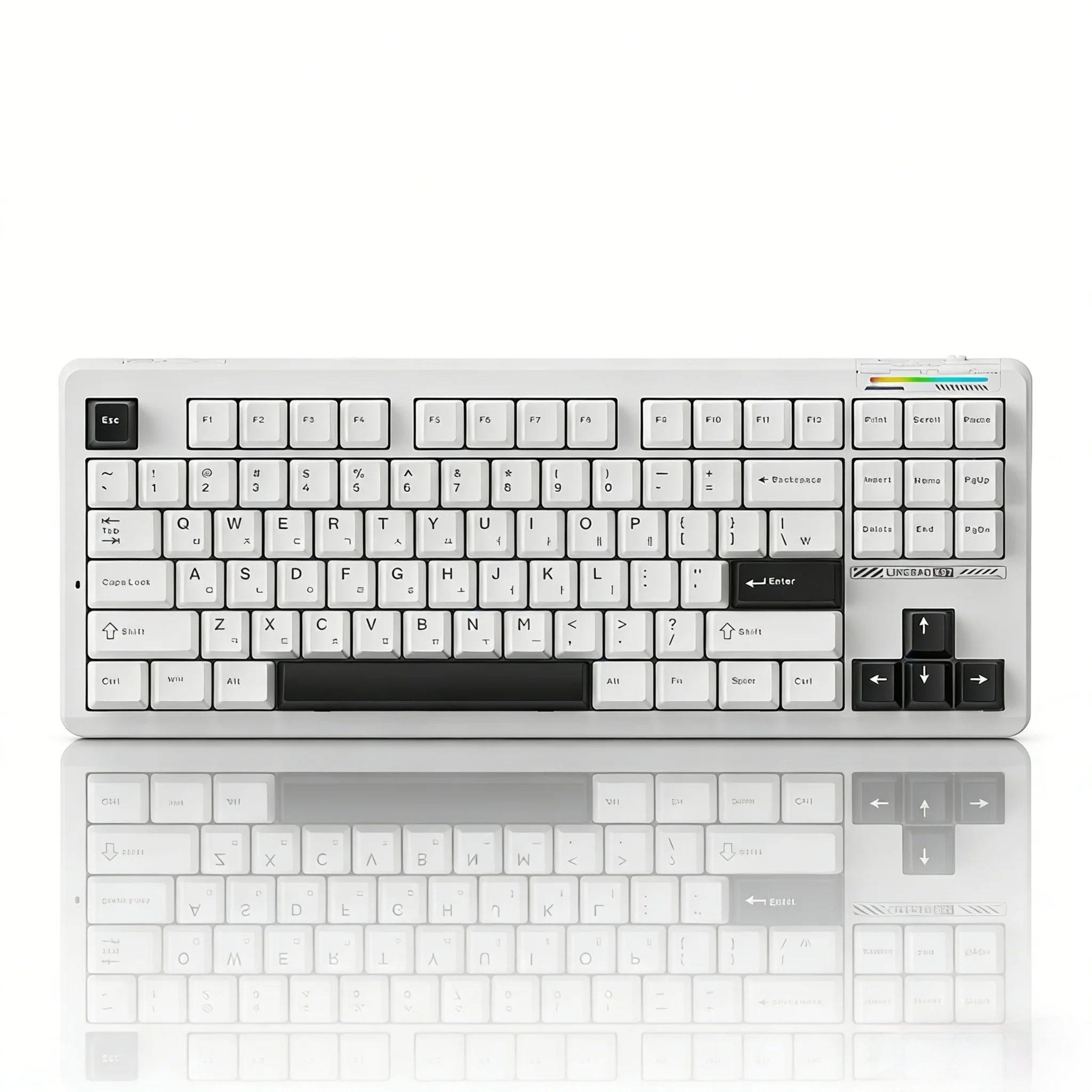 Gaming Keyboard Expensive - AULA×LINGBAO K87 Wireless Keyboard Korean Letters