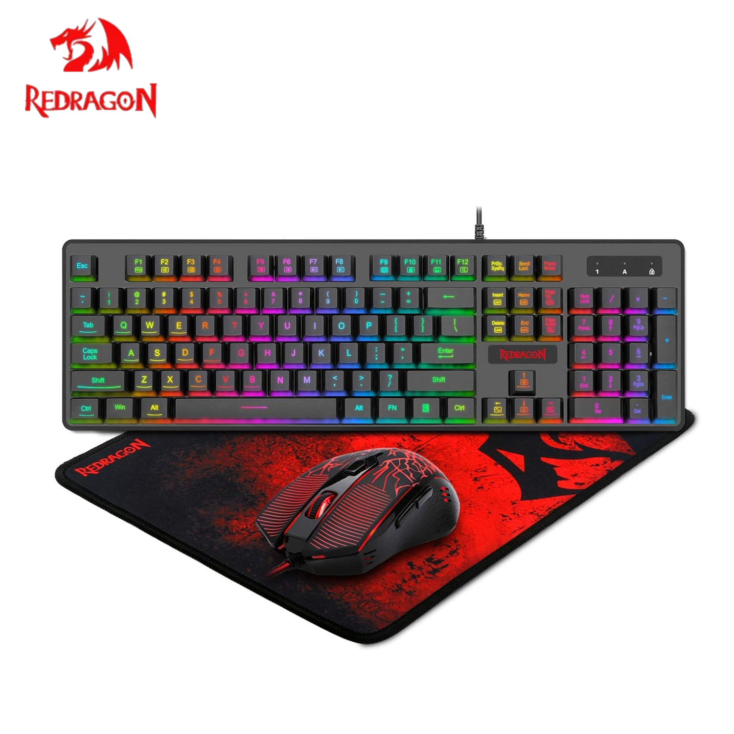 Gaming Keyboard Mouse Combo - Redragon S107 Gaming Keyboard and Mouse