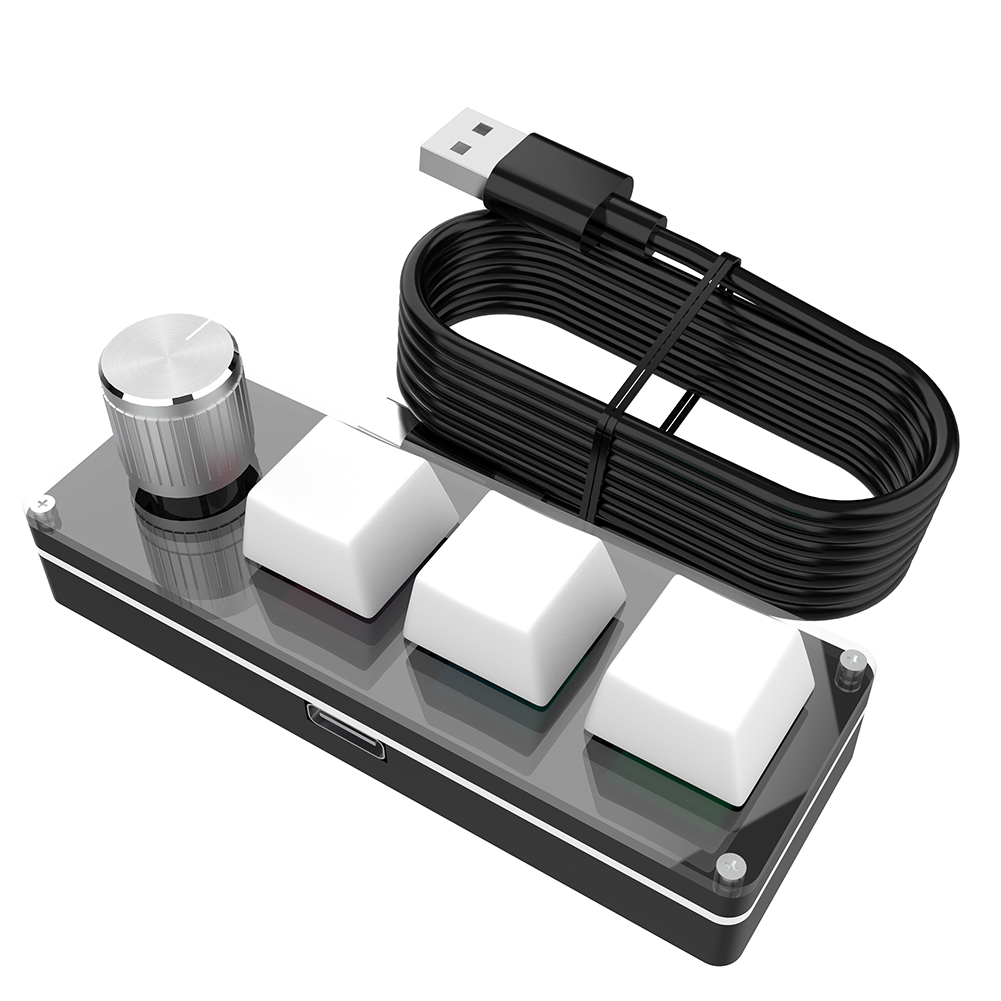 RGB Wired USB Mechanical Gamin - Gaming Keyboard 1 Hand reseña y precio
