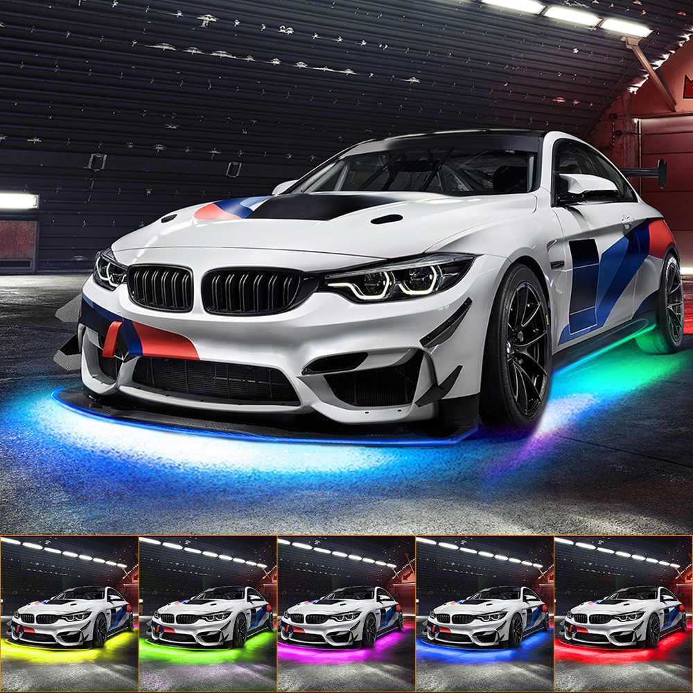Neon LED RGB Car Underglow Bot - Rgb Underglow Strip reseña y precio