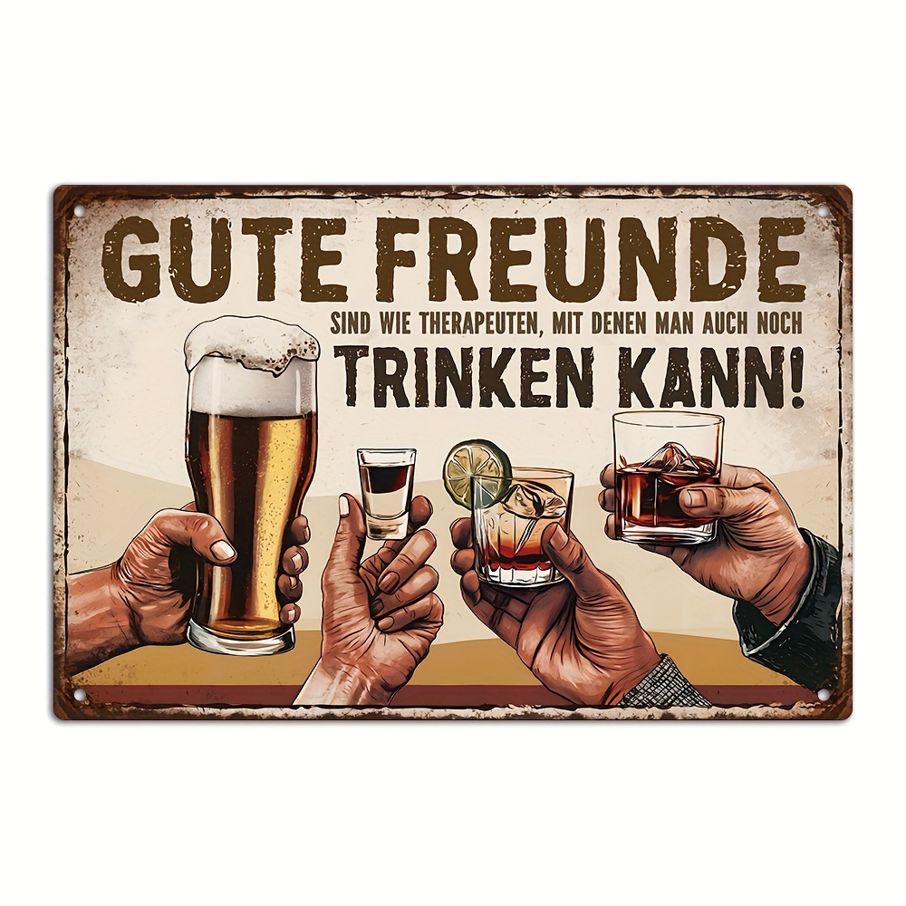 German Vintage Metal Sign, Goo - Brass Weight Plate reseña y precio