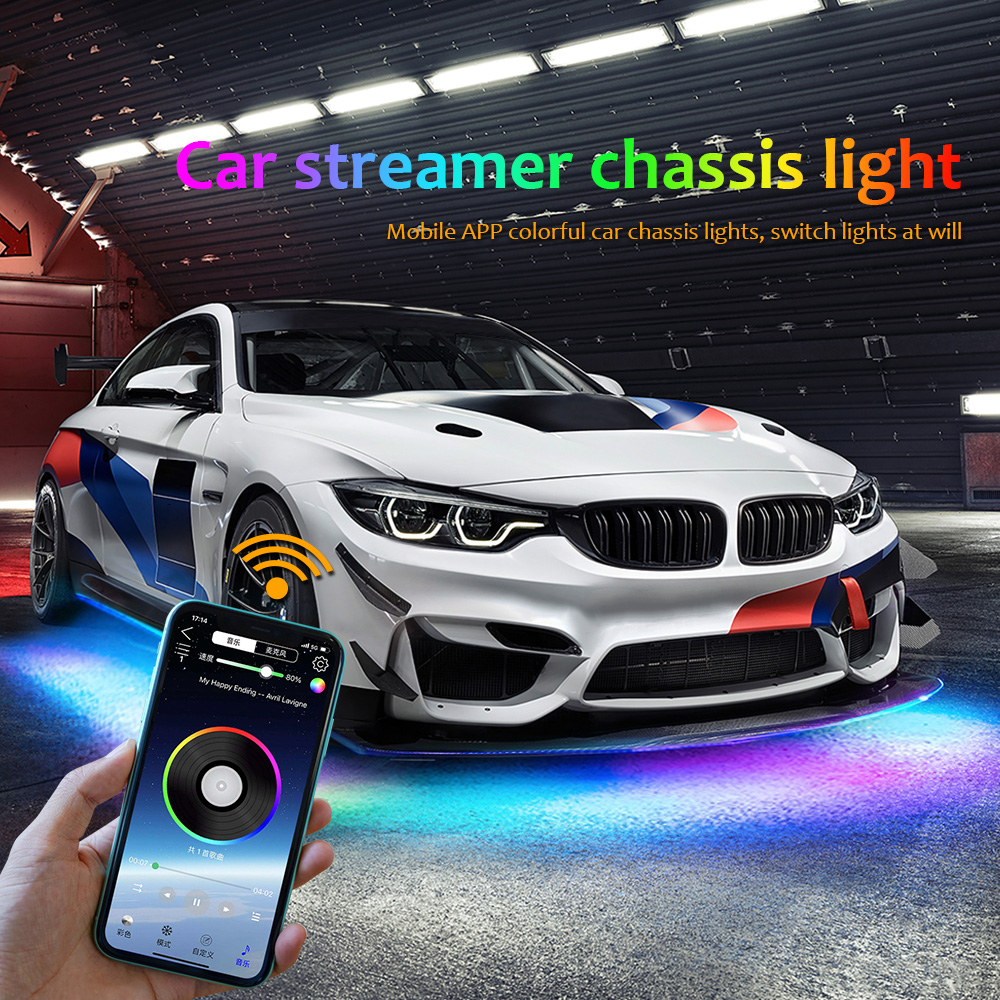 Car Underglow LED Lights Strip - Rgb Underglow Strip reseña y precio