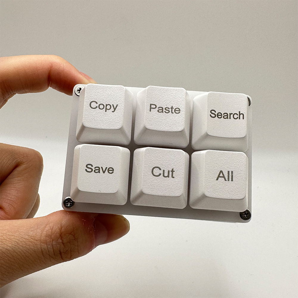 6Keys Copy Paste Search Save C - Gaming Keyboard 1 Hand reseña y precio