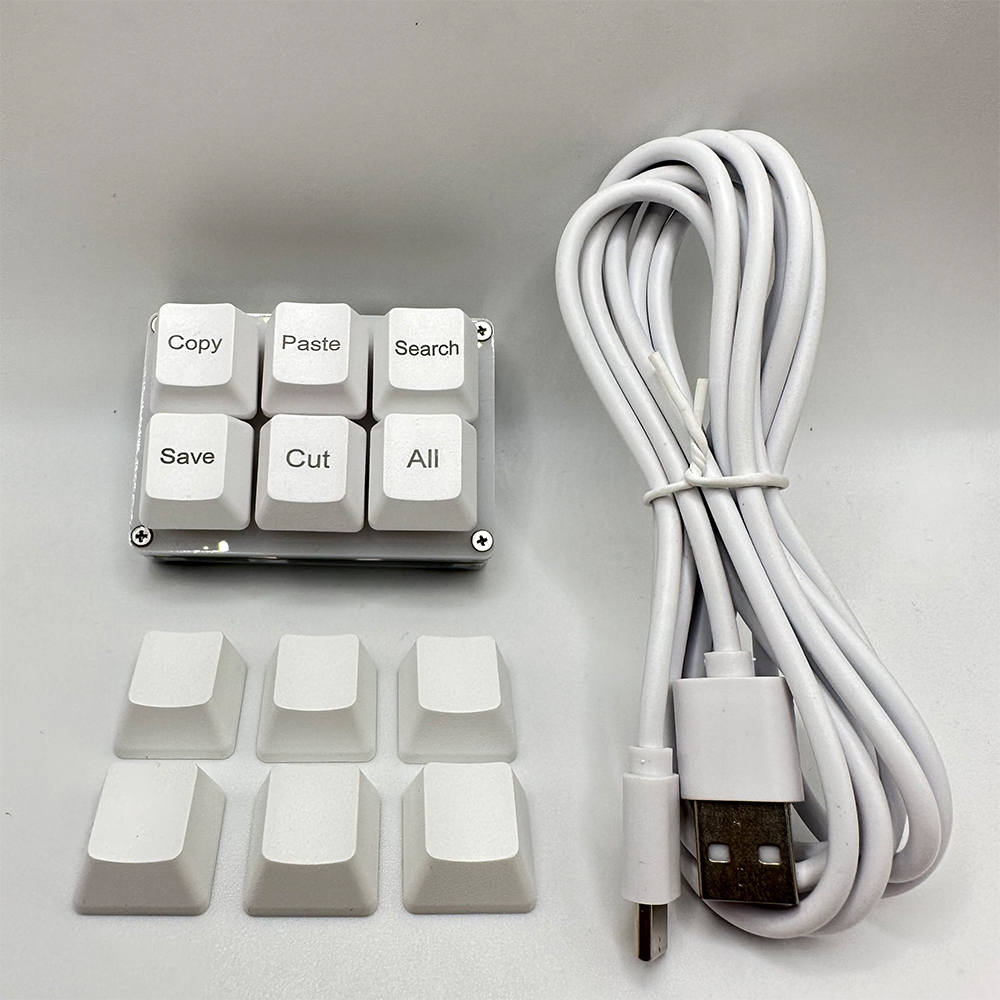 6Keys Copy Paste Search Save C - Gaming Keyboard 1 Hand reseña y precio
