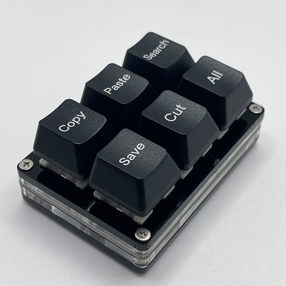 6Keys Copy Paste Search Save C - Gaming Keyboard 1 Hand reseña y precio