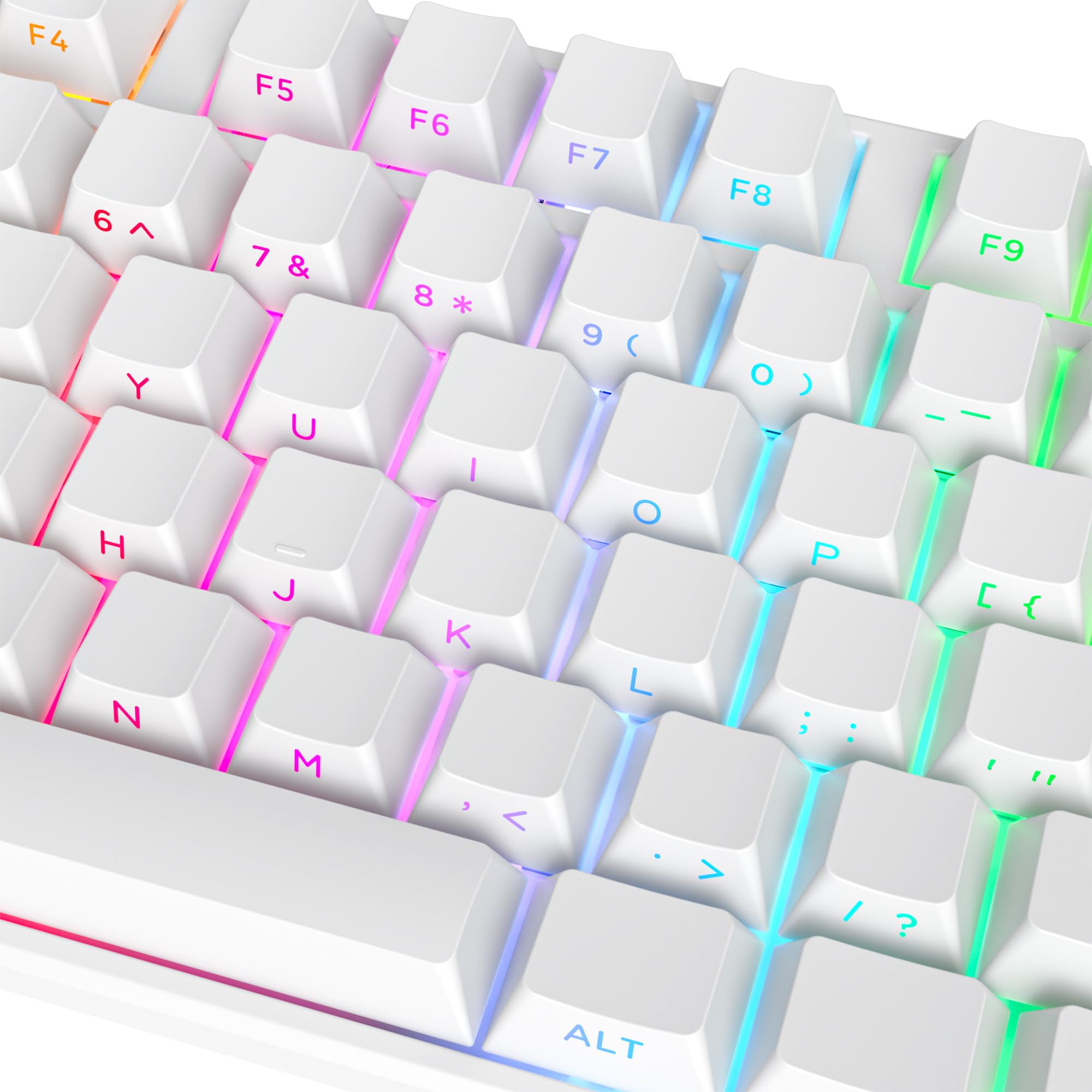 134 Keys Double Shot PBT Keyca - Keyboard Gaming Black reseña y precio