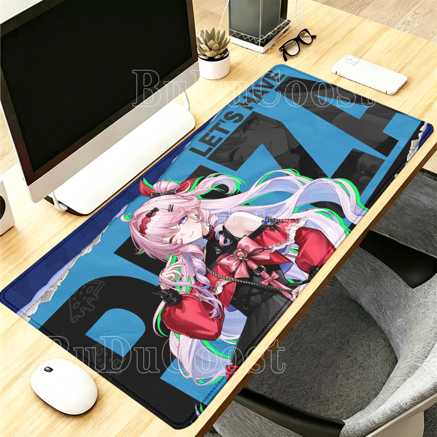 Kawaii Anime Girl Denia Wuther - Gaming Keyboard Typewriter reseña y precio