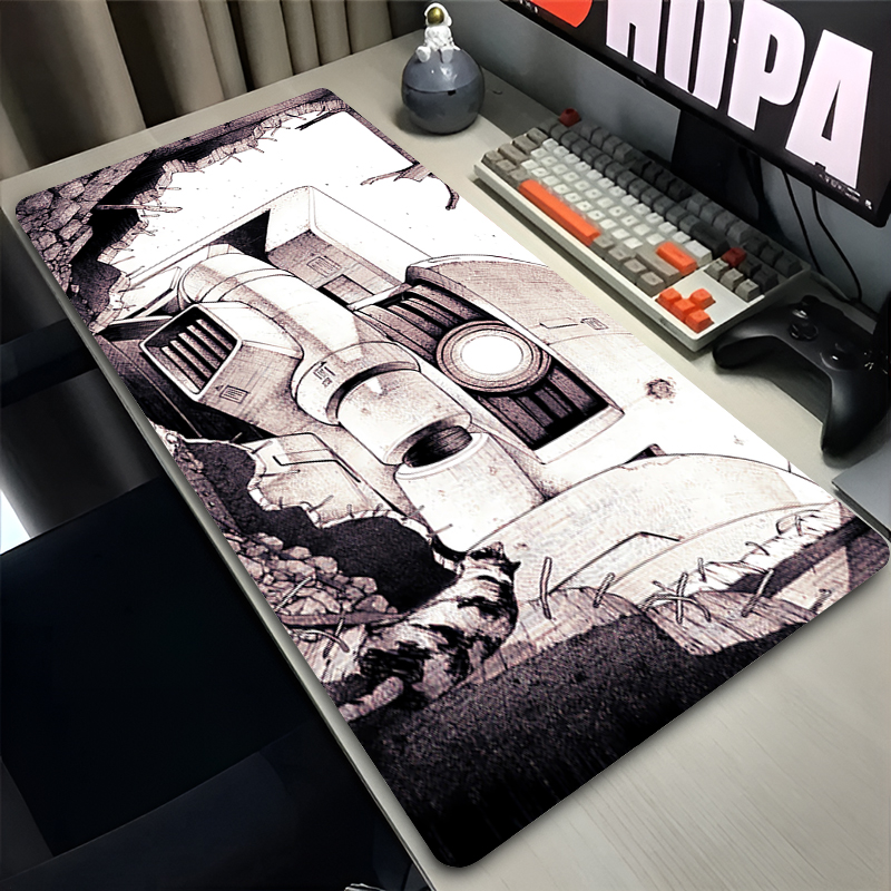 Black and white Mouse Pad Game - Keyboard Gaming Black reseña y precio
