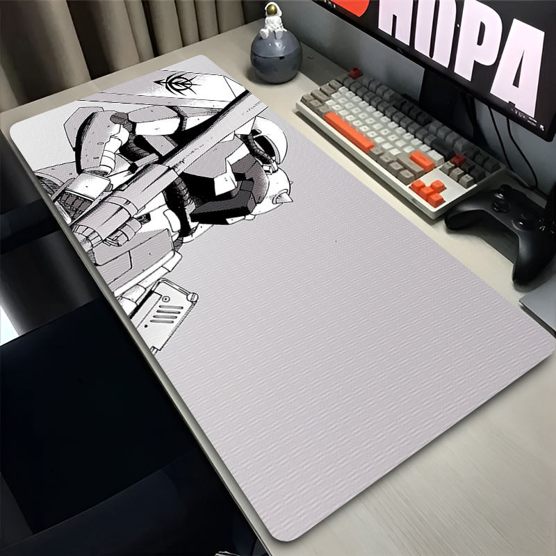 Black and white Mouse Pad Game - Keyboard Gaming Black reseña y precio