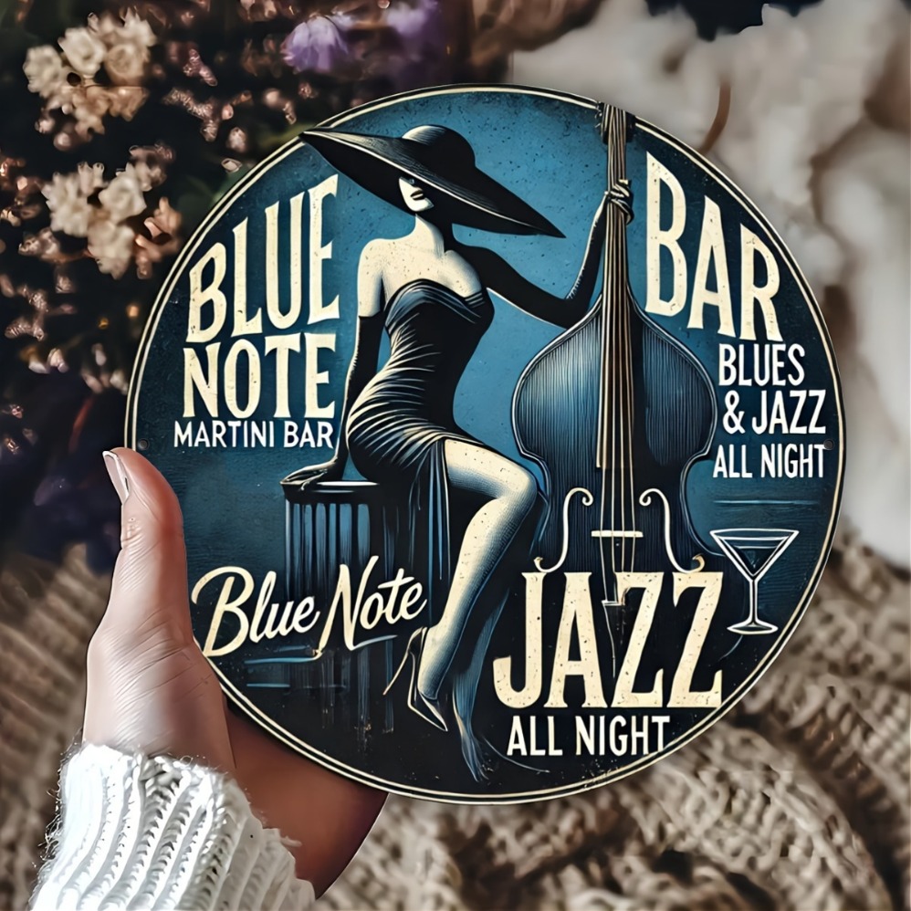 Blue Note Jazz Martini Bar Vin - Brass Weight Plate reseña y precio