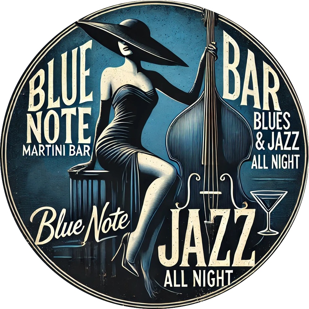 Blue Note Jazz Martini Bar Vin - Brass Weight Plate reseña y precio