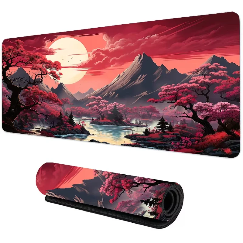 Sunset Mountain View Silicone  - Gaming Keyboard Nearby reseña y precio