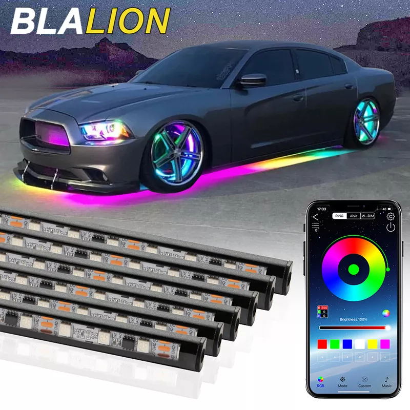 SEAMETAL Car Flexible Underglo - Rgb Underglow Strip reseña y precio