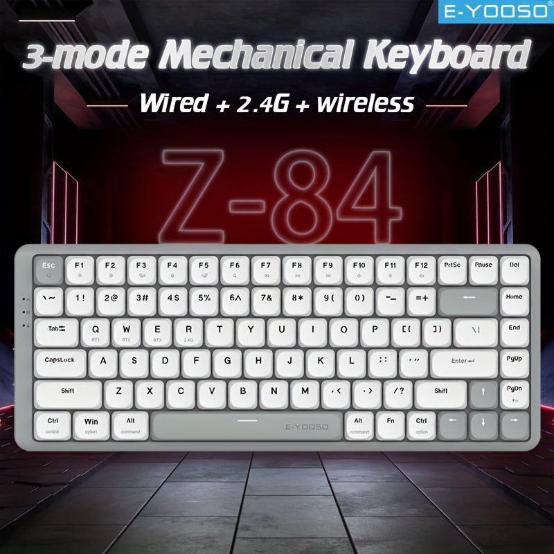 E-YOOSO Tri-Mode 2.4GWireless/ - Gaming Keyboard E Yooso reseña y precio