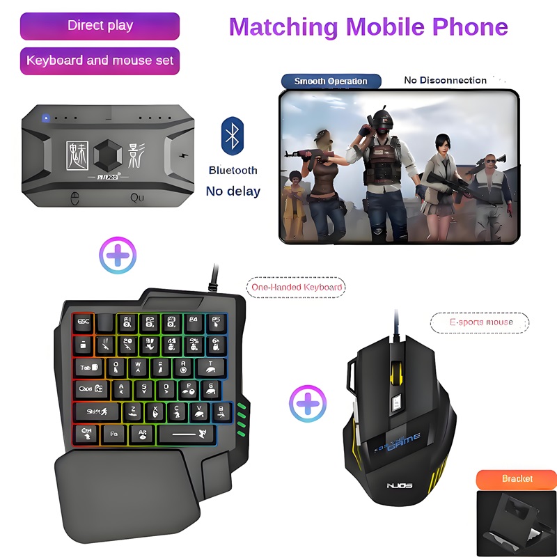M1 Pro Gamepad Mobile Phone Ga - Gaming Keyboard Mouse Combo reseña y precio