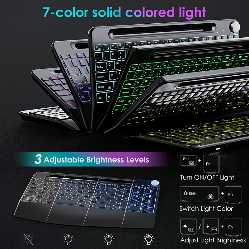 2.4G&Type-C Wireless Keyboard  - Gaming Keyboard Mouse Combo reseña y precio