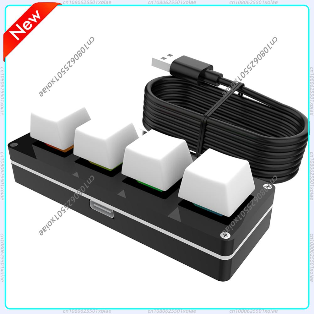 3 Key 1 Knob/4 Key One Handed  - Gaming Keyboard 1 Hand reseña y precio