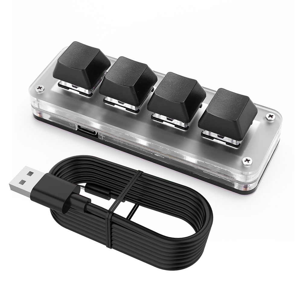 3 Key 1 Knob/4 Key One Handed  - Gaming Keyboard 1 Hand reseña y precio