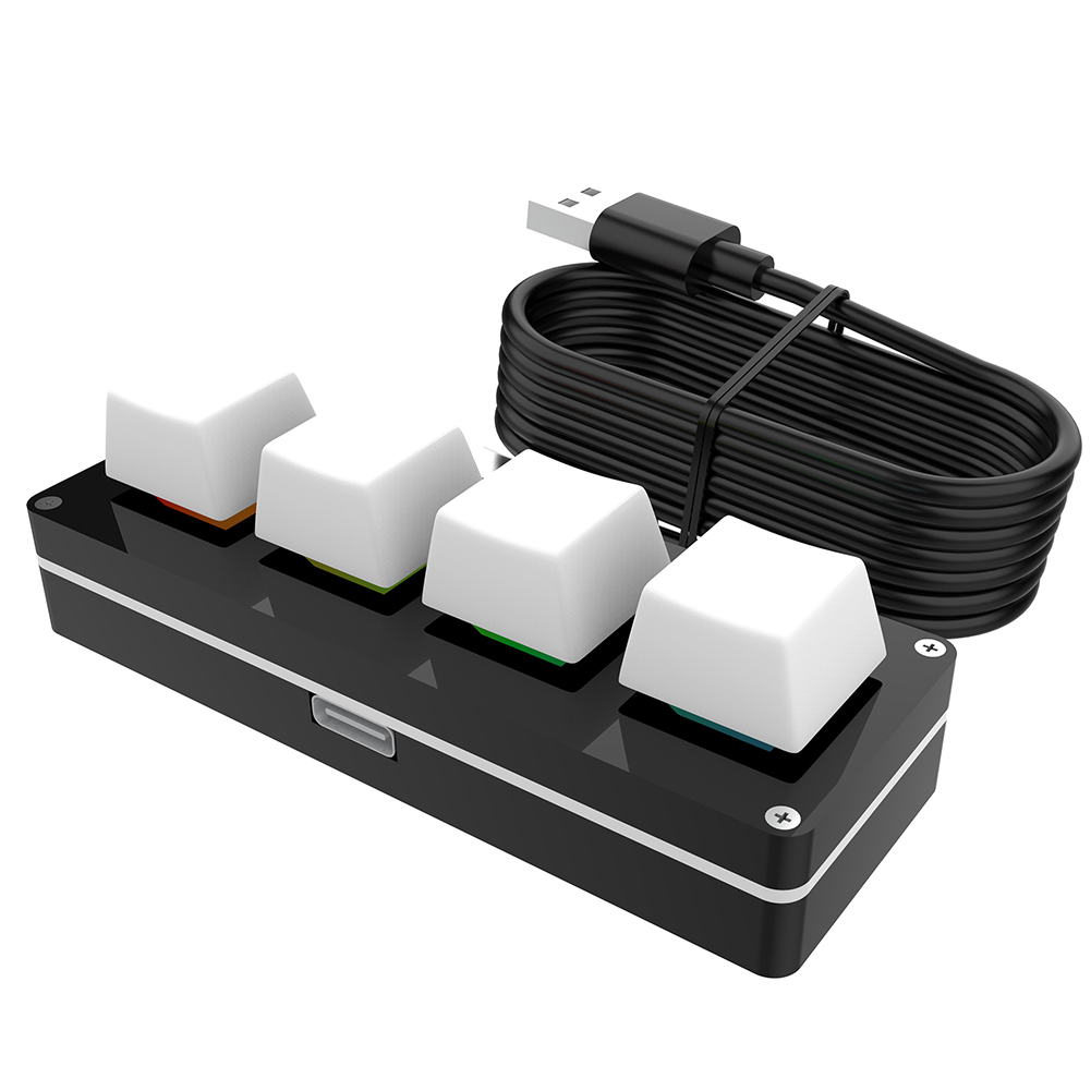 3 Key 1 Knob/4 Key One Handed  - Gaming Keyboard 1 Hand reseña y precio