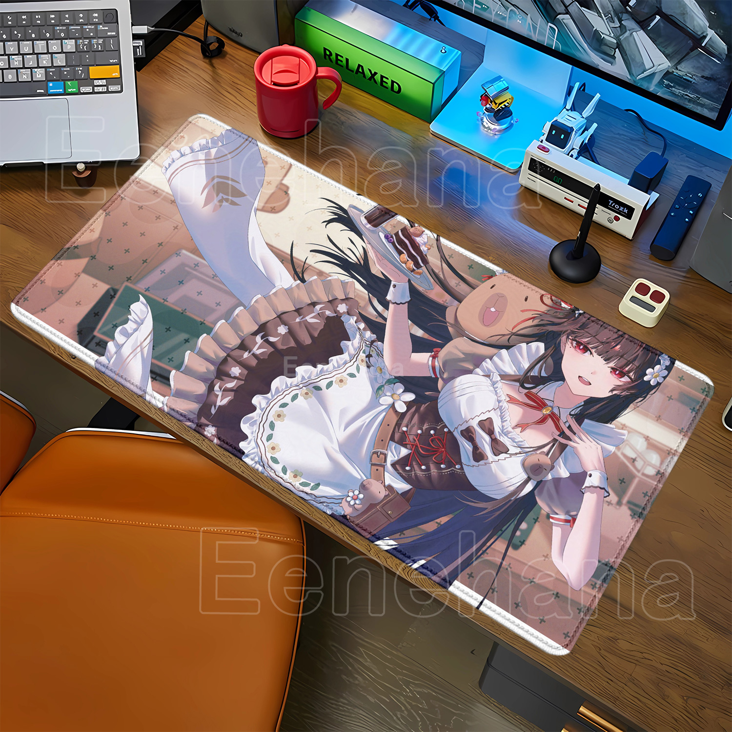 Mousepad Chisa New Role Kawaii - Gaming Keyboard Typewriter reseña y precio