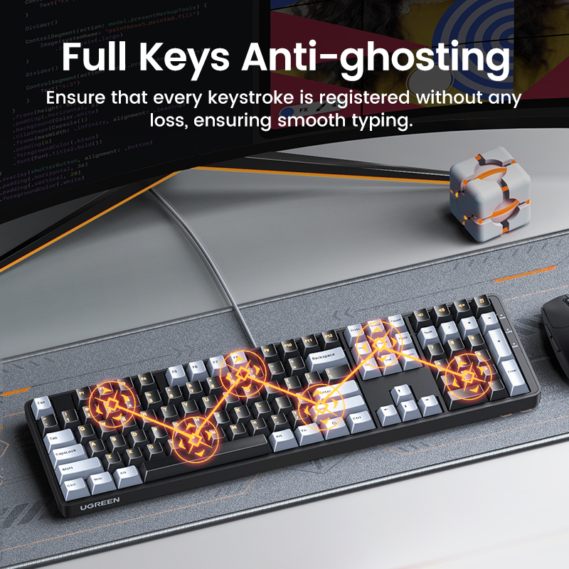 UGREEN Mechanical Keyboard 108 - Keyboard Gaming Mac reseña y precio