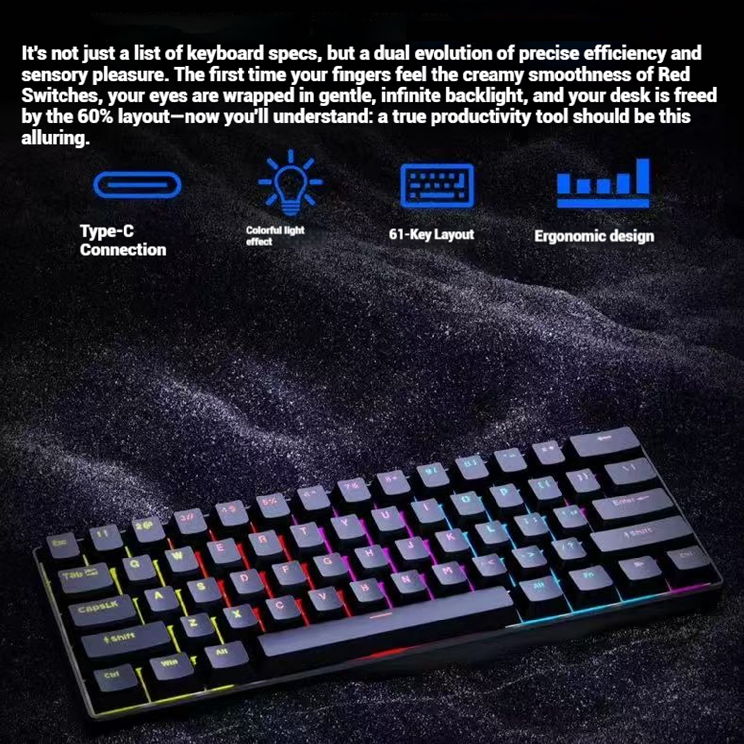 2026 New USB Gaming Mechanical - Gaming Keyboard 2026 reseña y precio