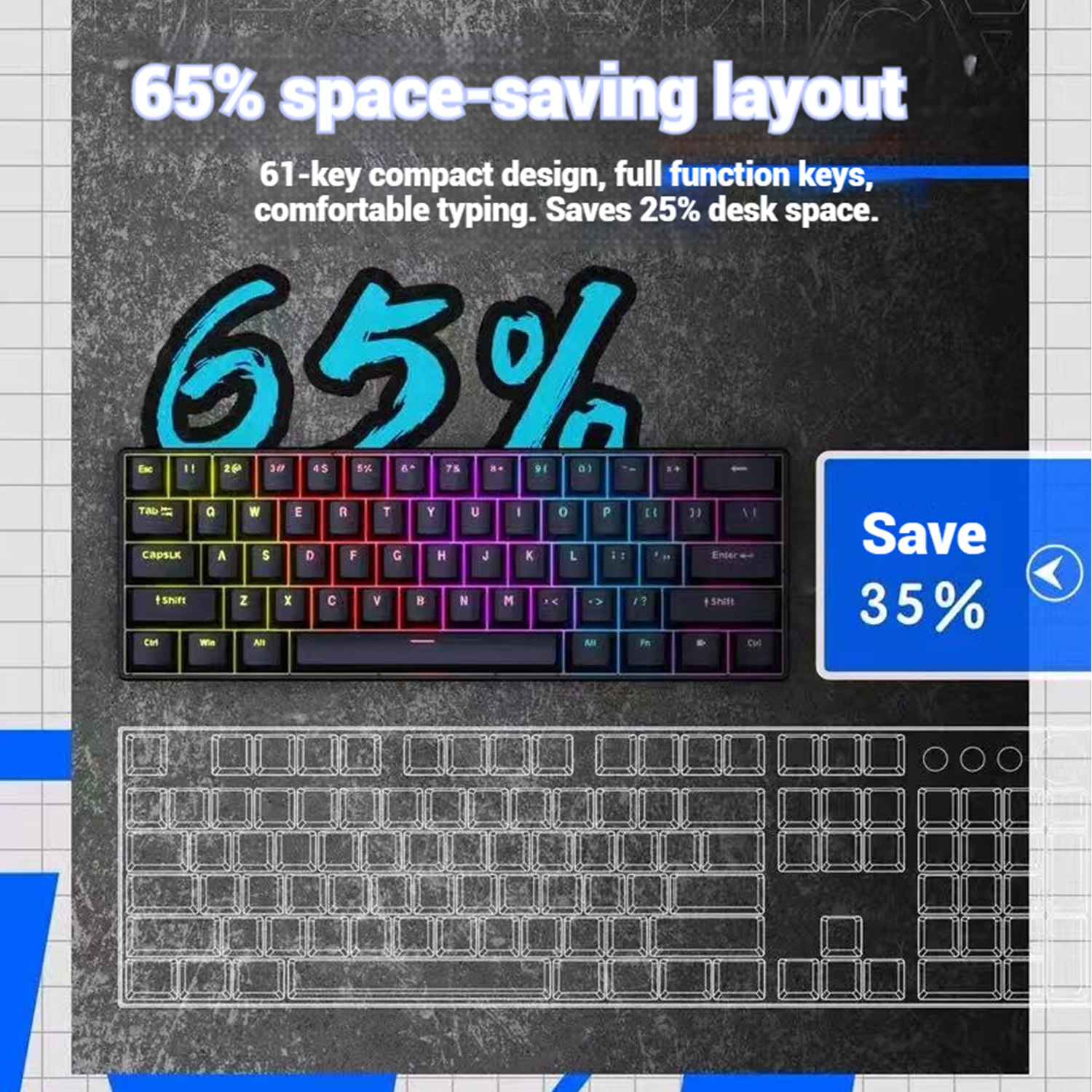 2026 New USB Gaming Mechanical - Gaming Keyboard 2026 reseña y precio