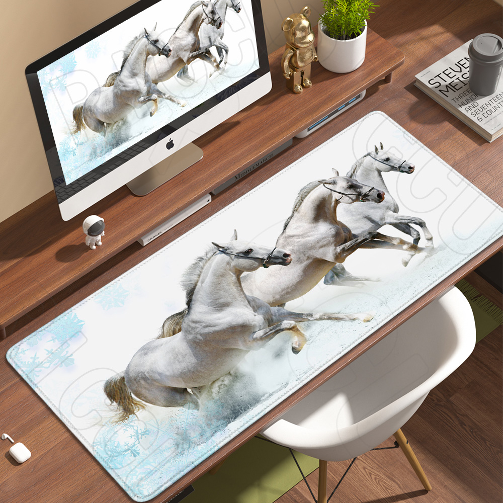 HD print Cool horse Art Design - Gaming Keyboard Typewriter reseña y precio