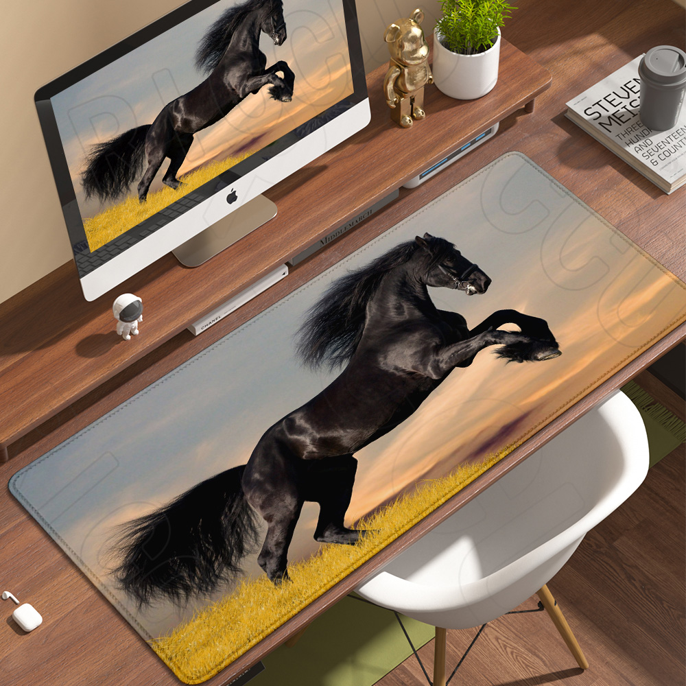HD print Cool horse Art Design - Gaming Keyboard Typewriter reseña y precio