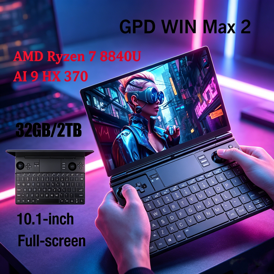 2026 New GPD WIN Max 2 AMD 884 - Gaming Keyboard 2026 reseña y precio