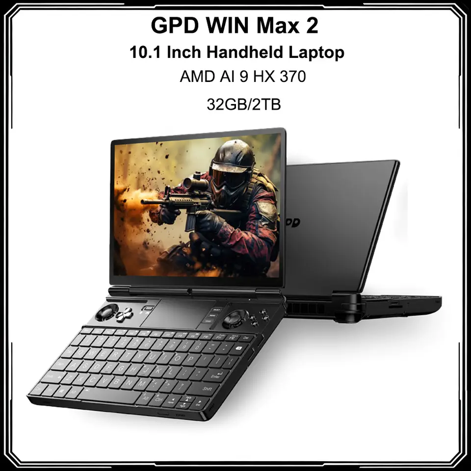 2026 New GPD WIN Max 2 AMD 884 - Gaming Keyboard 2026 reseña y precio