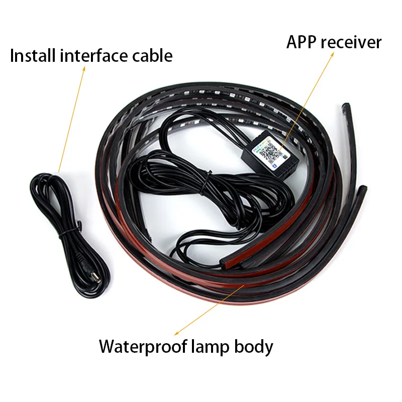 KIEND Car Flexible Underglow S - Rgb Underglow Strip reseña y precio
