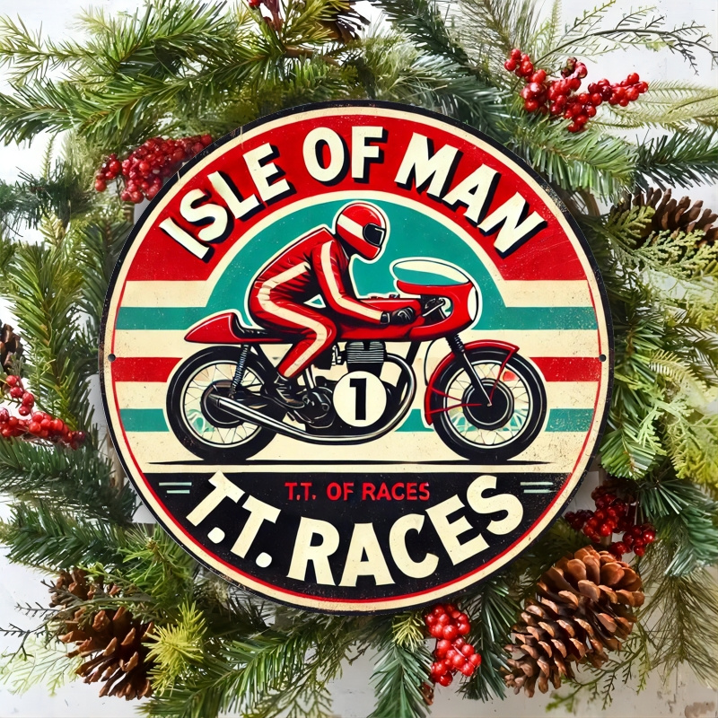 Vintage Isle of for Man TT Rac - Brass Weight Plate reseña y precio
