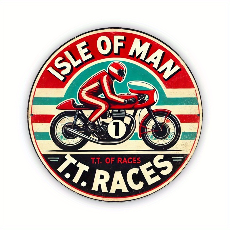 Vintage Isle of for Man TT Rac - Brass Weight Plate reseña y precio