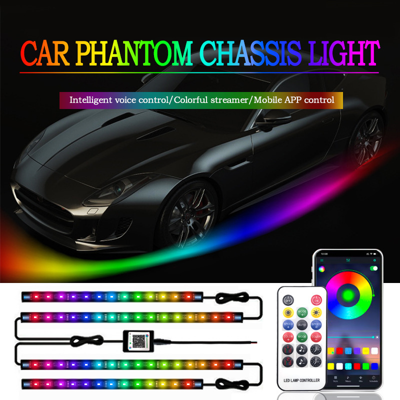 Car Flexible Underglow Strip L - Rgb Underglow Strip reseña y precio