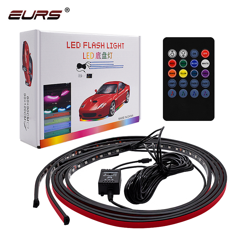 Under Car LED Lights Underglow - Rgb Underglow Strip reseña y precio