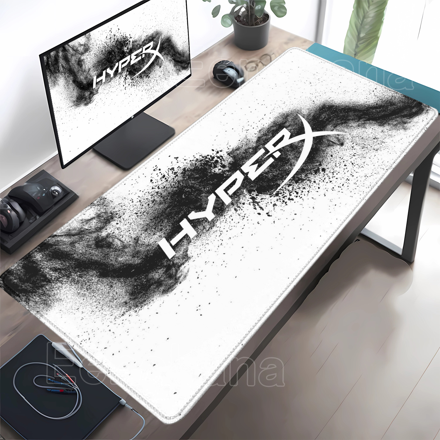 H-HyperX Mouse Pad Laptop Cool - Gaming Keyboard Hyperx reseña y precio