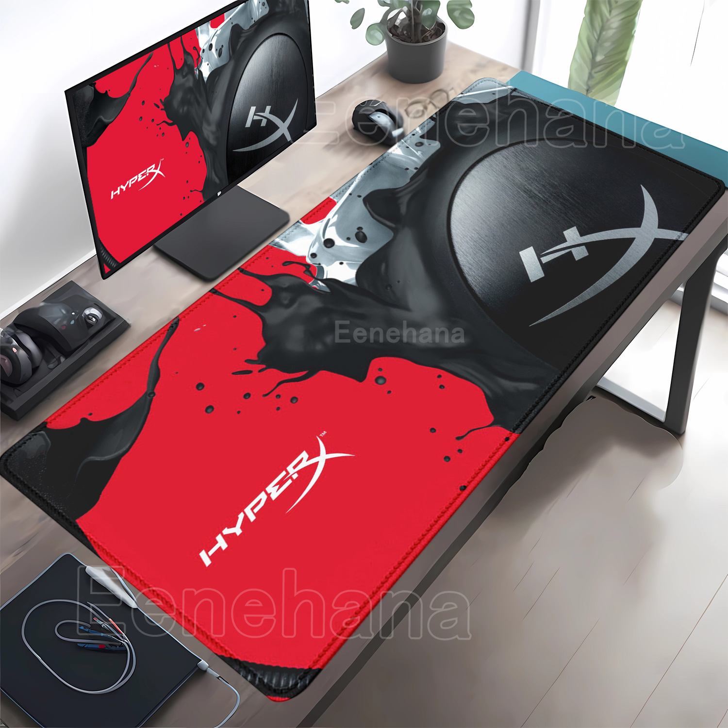 H-HyperX Mouse Pad Laptop Cool - Gaming Keyboard Hyperx reseña y precio