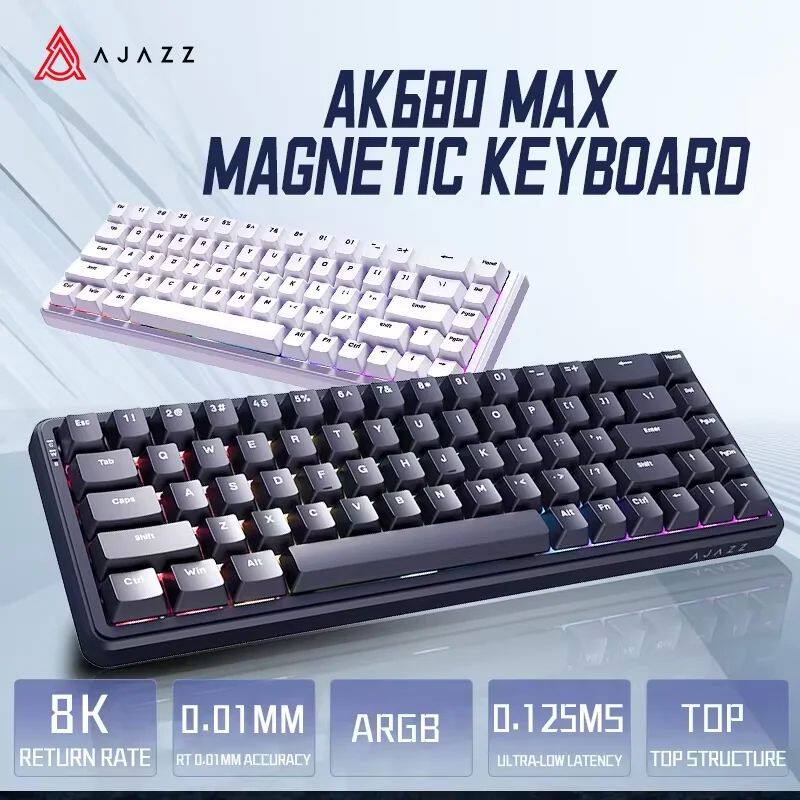 AJAZZ AK680 MAX/V2 Mechanical  - Gaming Keyboard Hall Effect reseña y precio