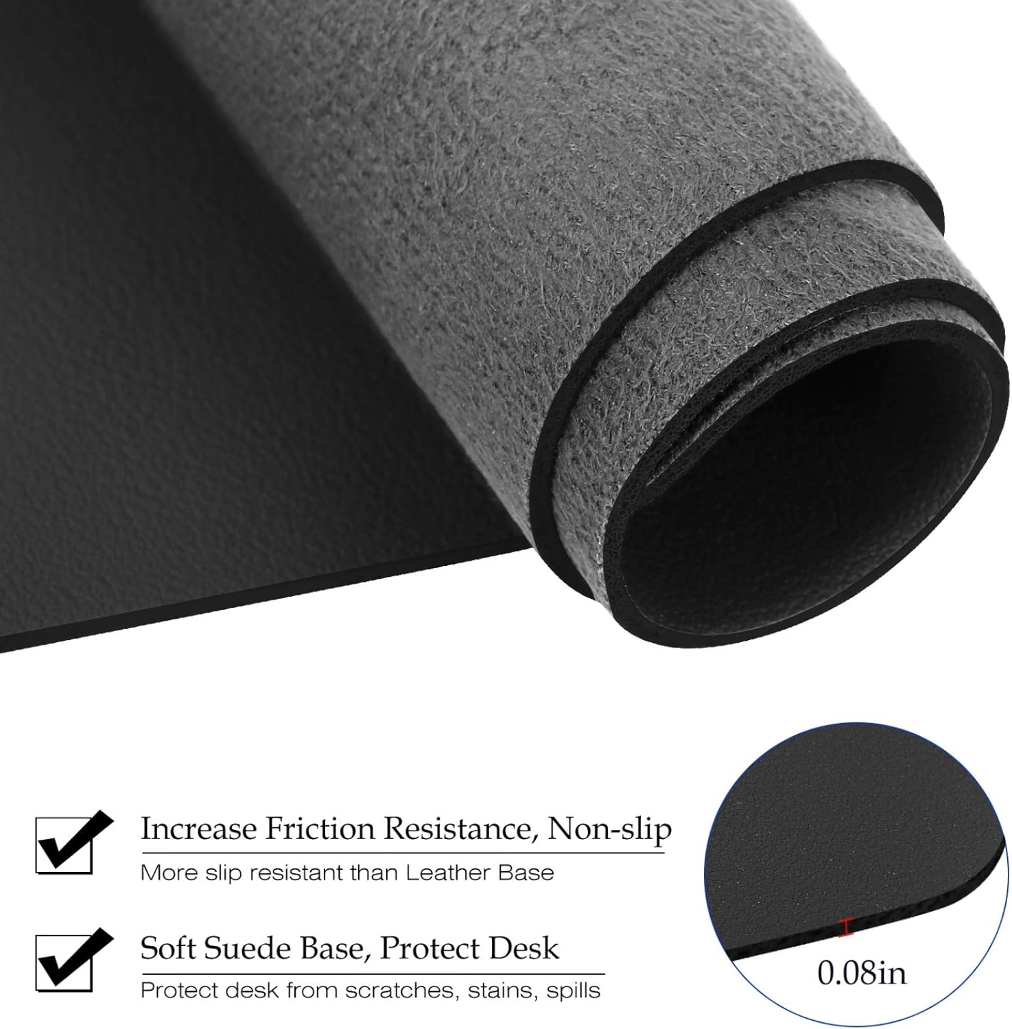 Large Size Leather Desk Pad,Of - Gaming Keyboard Nearby reseña y precio