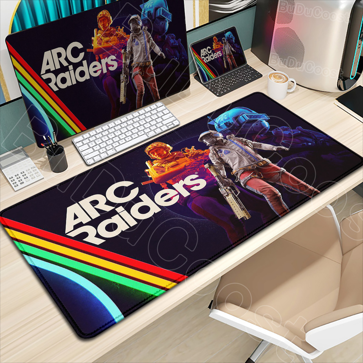 HD Print Anime Game ARC Raider - Gaming Keyboard Typewriter reseña y precio
