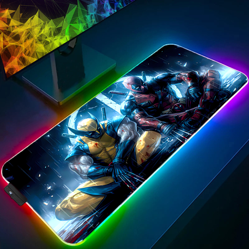 LED Mouse Pad Gaming Backlight - Gaming Keyboard Noise reseña y precio