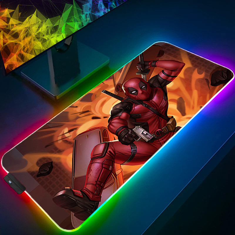 LED Mouse Pad Gaming Backlight - Gaming Keyboard Noise reseña y precio