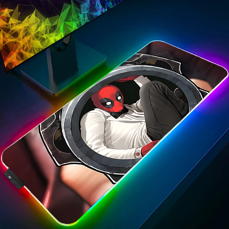 LED Mouse Pad Gaming Backlight - Gaming Keyboard Noise reseña y precio