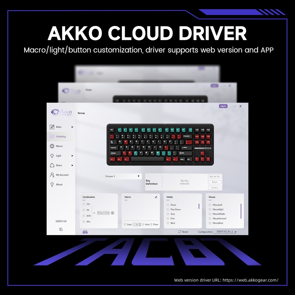 Akko 5087 V3 Tri-mode Keyboard - Gaming Keyboard Tkl reseña y precio