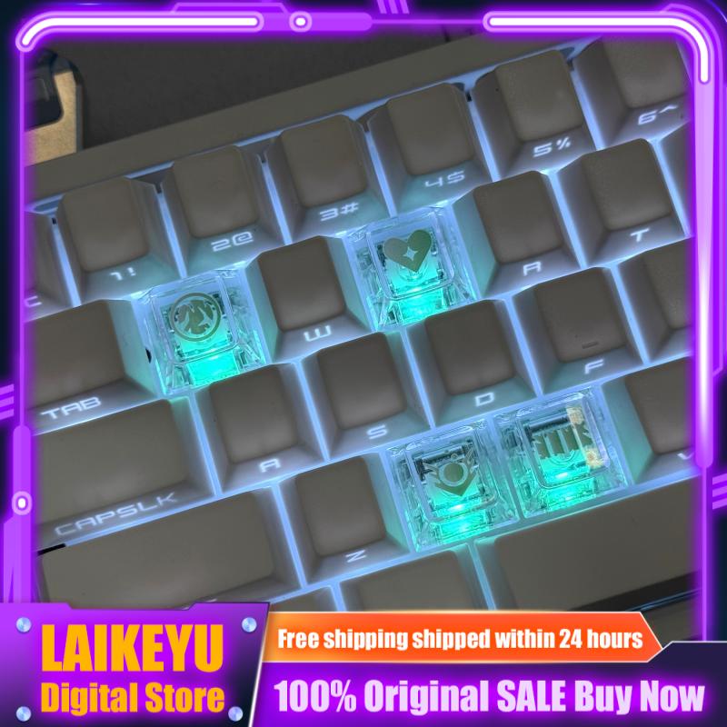Valorant Skills Keycaps Mechan - Keyboard Gaming Transparent reseña y precio