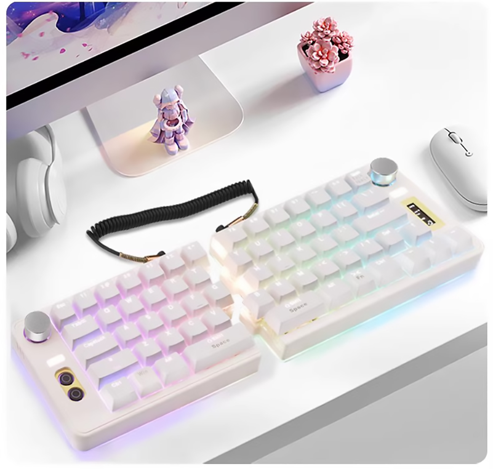 Programmable Ergonomic Split K - Keyboard Gaming Mac reseña y precio